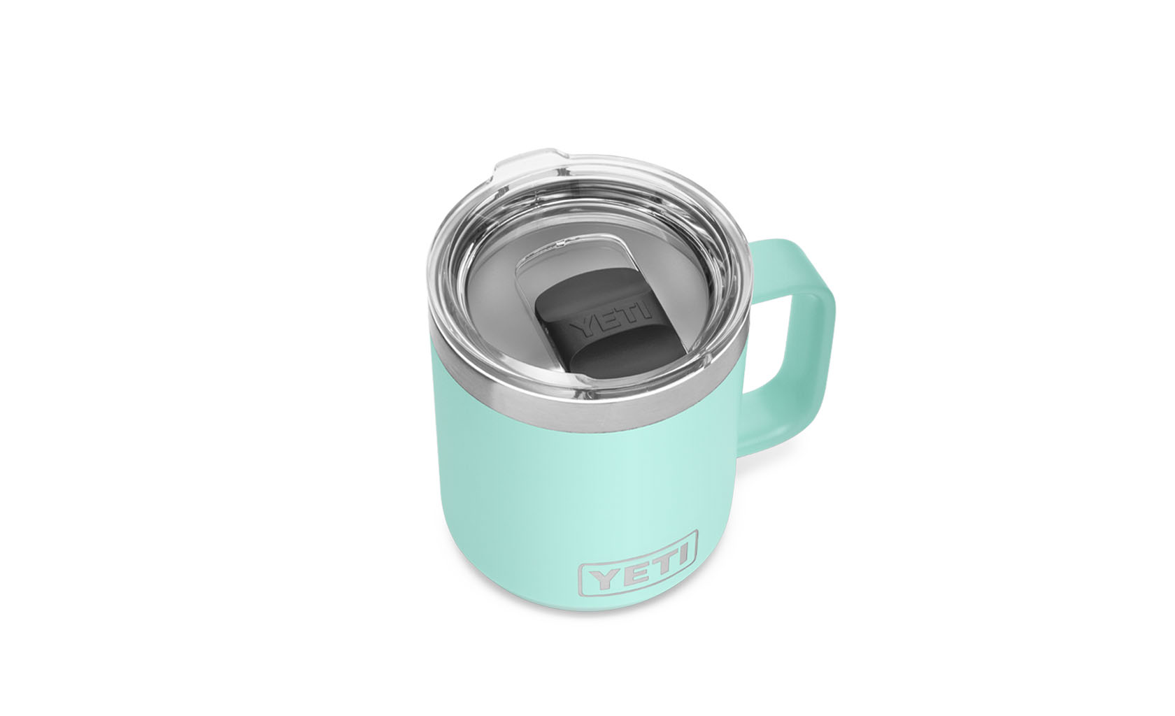 Yeti, Dining, Yeti 4 Oz Seafoam Rambler Coffee Soup Cup Mug With  Magslider Lid