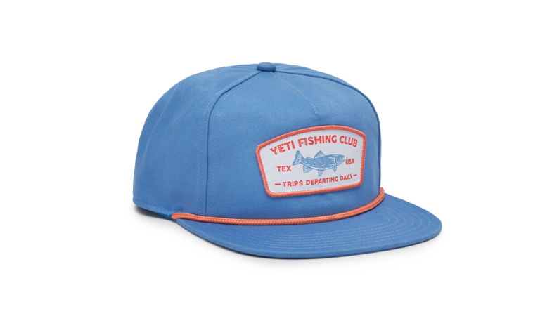 YETI Fishing Club Flat Bill Hat