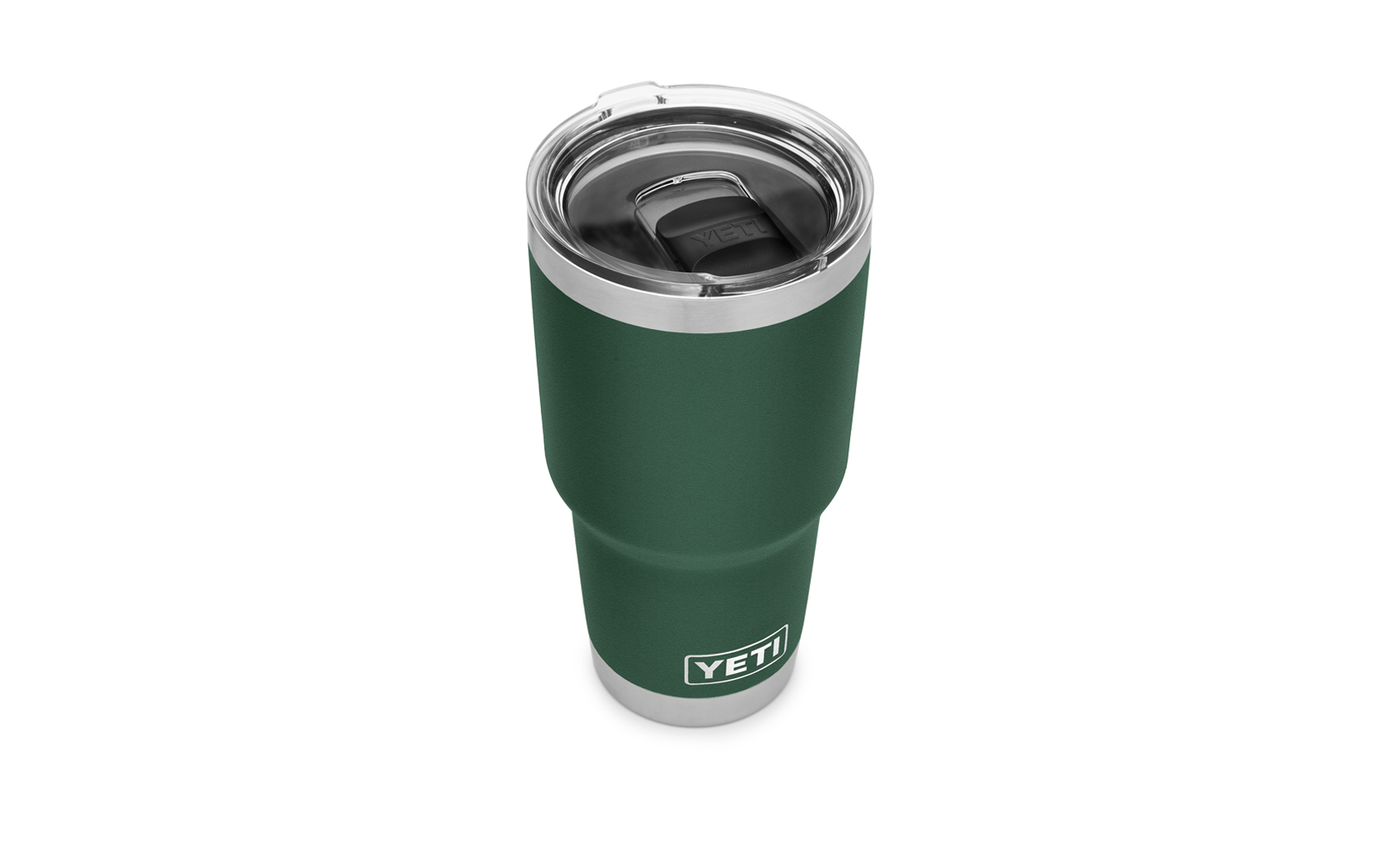 YETI Rambler 20 oz Tumbler, Stainless Steel, Vacuum Insulated with  MagSlider Lid, Northwoods Green