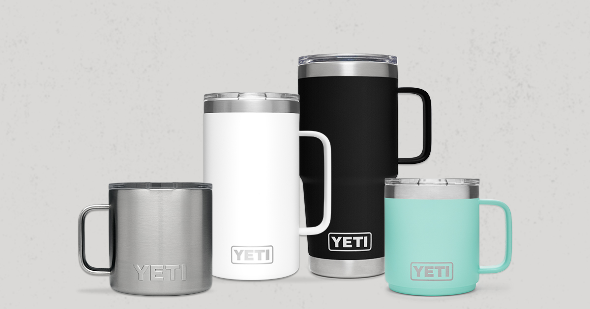 yeti cups and mugs