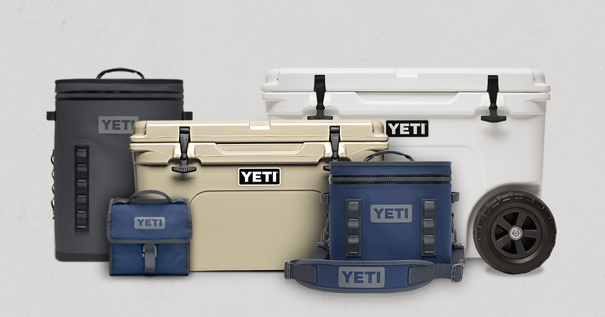 YETI Coolers, Ice Chests, and Soft Coolers